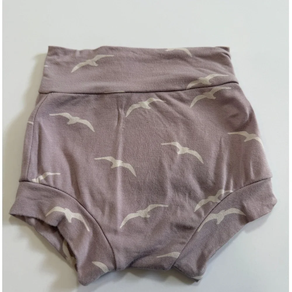 Kyte Baby Mauve Seagull Bamboo Bummies 3-6 Months